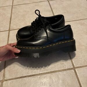 Dr. Martens Black Leather Shoes